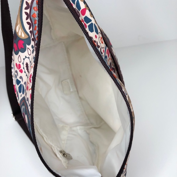 LeSportsac adjustable shoulder purse EUC - Picture 9 of 13